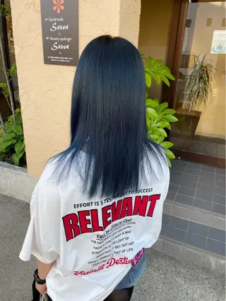 セミロング カラー hair＆makeSAWA天神店所属・🫧  KUREHA 🫧のヘアスタイル