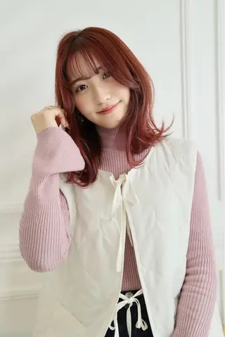 ロング カラー re; みおのヘアスタイル