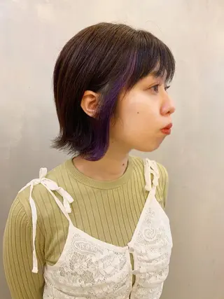 ショート カラー Dali   新札幌店所属・Dali 若松　朋美のヘアスタイル