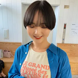 ショート カラー Kouta/似合わせ /パーマ/カラーのヘアスタイル