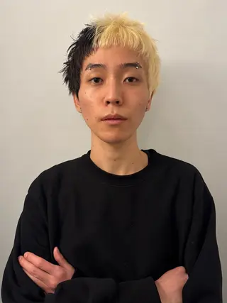 カラー メンズ 神田橋 翔太郎のヘアスタイル