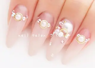 ネイル さくらや❤ パラジェル使用のネイルデザイン