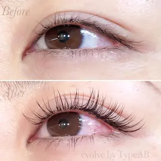 マツエク・マツパ evolve by TypeAB所属・evolve  by TypeABのマツエク・マツパデザイン