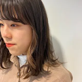 ミディアム カラー 🪽似合わせカラー RENA.🪽🩶のヘアスタイル