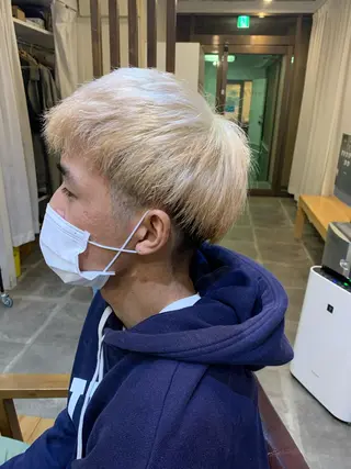 ショート CECIL hair なんば店所属・メンズパーマ 艶髪☆店長☆有馬のヘアスタイル