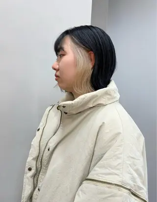 カラー ROCCOeast Rukaのヘアスタイル