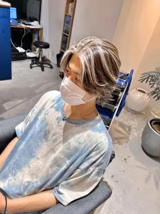 カラー メンズ メンズ専門　井藤 雅也のヘアスタイル