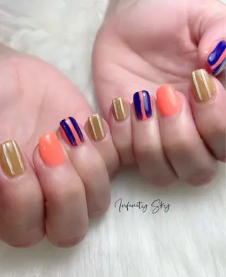 ネイル infinity skyのネイルデザイン