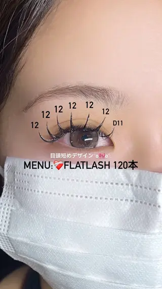マツエク・マツパ eyelashsalon I:belle by BINEL所属・I:belle ひよりのマツエク・マツパデザイン