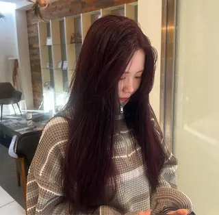 ロング ハイトーン/ 髪質改善/ヒロタリカのヘアスタイル