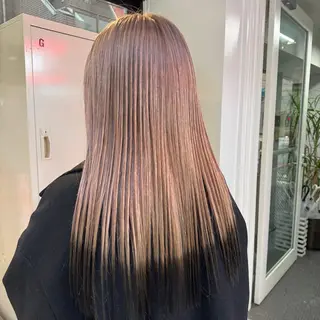 ロング カラー 艶髪ハイトーン× ボブ🥣アイネのヘアスタイル
