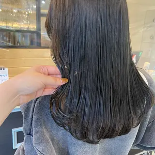 ロング カラー スナコザワ レナのヘアスタイル