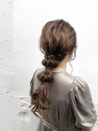 ロング カラー ヘアアレンジ 🎨カラー満足度 500%💫ヅル💫のヘアスタイル