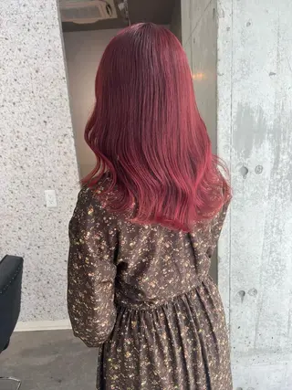 ロング カラー lani 天神大名/ブリーチのヘアスタイル