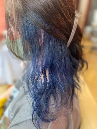 ミディアム カラー ヘアーサロン feel所属・磯山 美咲のヘアスタイル