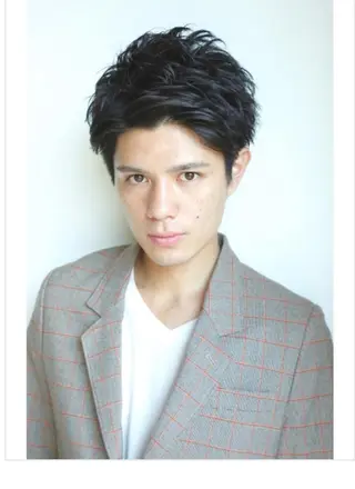 ショート パーマ メンズ 💈大人の渋髪💈 店長　大橋侑弥のヘアスタイル