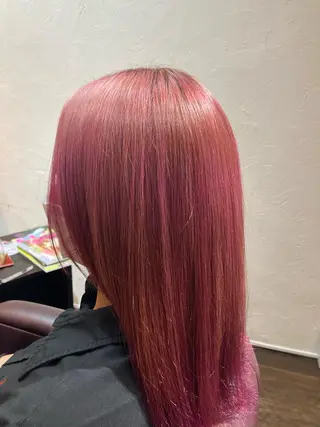 ミディアム カラー 長谷川 朋樹のヘアスタイル