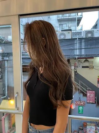 ロング カラー Tao所属・藤川 大智のヘアスタイル