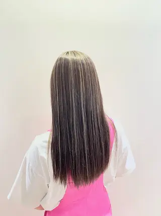 ロング カラー be'leef.mel所属・ののみや まれのヘアスタイル