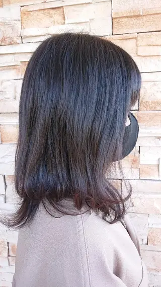 ミディアム カラー 林慶吾/ショートボブ /デザインカラーのヘアスタイル