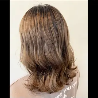 ミディアム FLAGS YAMATOのヘアスタイル
