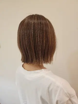 ミディアム レイヤー/ショート /山田譲治✂️のヘアスタイル