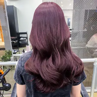 ロング カラー ヘアアレンジ 💗💗韓国レイヤー yu-ki💗💗のヘアスタイル