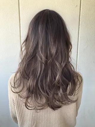 ロング カラー かわさき ともやのヘアスタイル