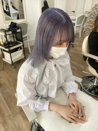 カラー 🌷柔らかクリーミー 🤍kirari🌷のヘアスタイル
