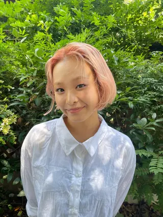 ミディアム 🎀suzuna 透明感colorのヘアスタイル