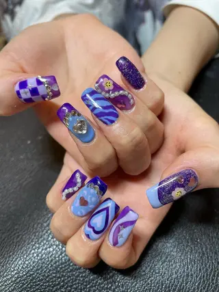 ネイル オーロラ所属・YUI nailのネイルデザイン