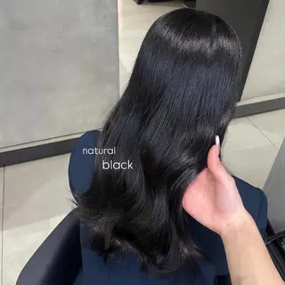 カラー offwhite Nano🪩🧡のヘアスタイル