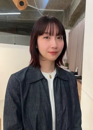 カラー the hinc所属・miyu /大阪 /レイヤーカットのヘアスタイル