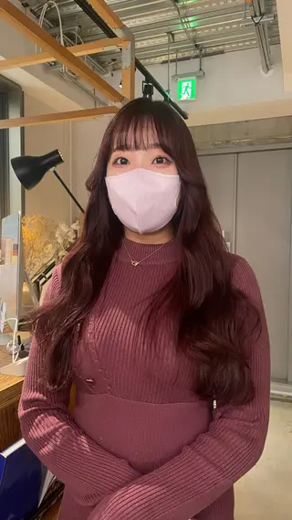 ロング カラー ヘアアレンジ ゆるふわガーリーst yle🩰yuukaのヘアスタイル