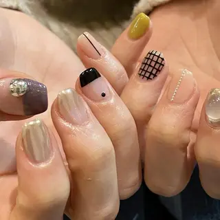 ネイル 【パラジェル認定】 newiネイル京橋のネイルデザイン