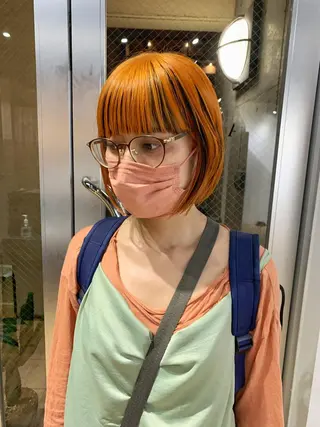 ショート ハイトーンNo.1✨ パーマ✨イマイタツヤのヘアスタイル