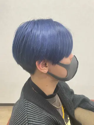 ショート カラー ヘアアレンジ メンズ FOCUS天王台店所属・中野 一哉のヘアスタイル