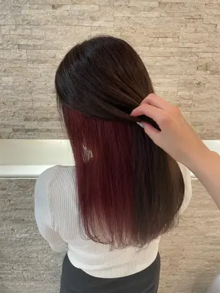 ロング 🌹門奈🌹髪質改善 /透明感カラーのヘアスタイル
