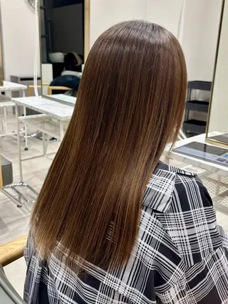 セミロング キッズ N°number/ 愛実のヘアスタイル