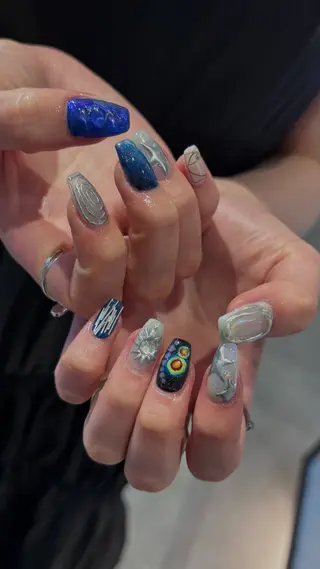 ネイル ハイトーン/レイヤー nail 百咲💌のヘアスタイル