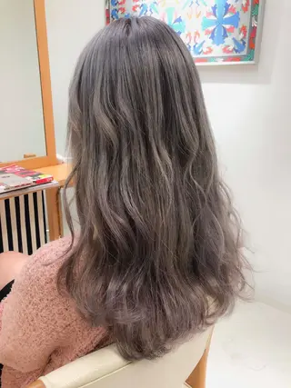 ロング カラー Days 透明感カラーのヘアスタイル