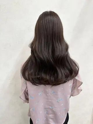 ロング カラー 寒色 ♡ レイヤー ┊︎miyuのヘアスタイル