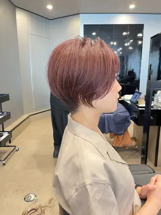 ショート ショート特化 阿部聖のヘアスタイル