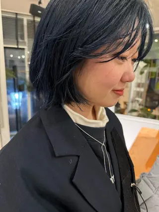 カラー 南部 綾音のヘアスタイル