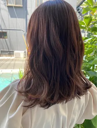 セミロング カラー ◤ Jammin.◢ Mizuho.のヘアスタイル