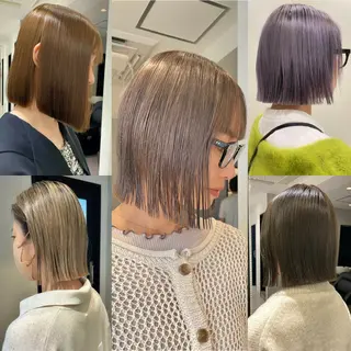 ショート カラー メンズ特化 パーマ/オザワのヘアスタイル