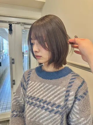 ショート カラー 🪽似合わせカラー RENA.🪽🩶のヘアスタイル