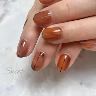 ネイル sweet 仲野陽子のネイルデザイン