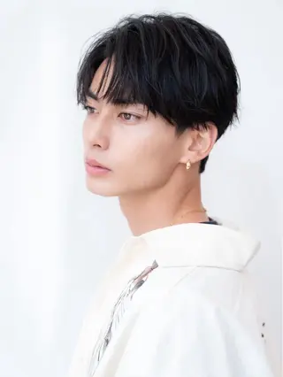 ショート HIROKI /メンズ/艶カラーのヘアスタイル