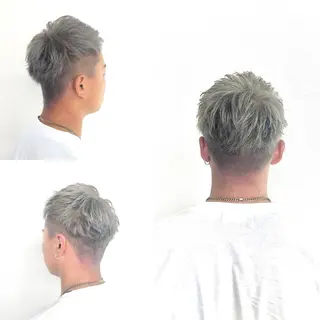 ショート カラー パーマ ヘアアレンジ メンズ キッズ ネイル マツエク・マツパ ✨最強美容師✨ 💙にっしー西村💙のヘアスタイル
